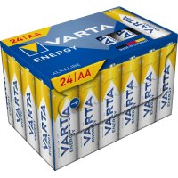 VARTA Pile alcaline Energy, Mignon (AA), 24 pièces