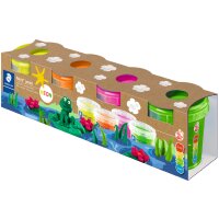 STAEDTLER Set pâte à modeler Noris junior, couleurs de base