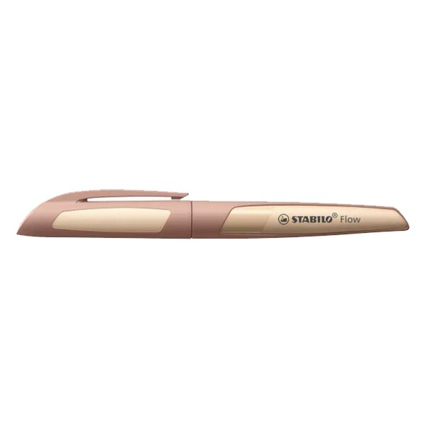 STABILO Stylo à plume Flow MONOCHROME, beige/rosé