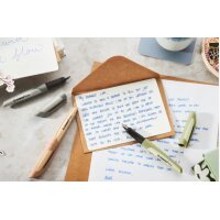 STABILO Stylo à plume Flow MONOCHROME, beige/rosé