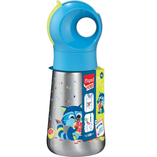 Maped PICNIK Gourde isotherme MINIZ, 350 ml, Raton laveur