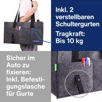 magnetoplan Filztasche Desk Sharing Bag, anthrazit