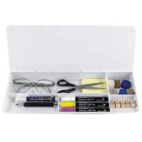 magnetoplan Organiseur de bureau Glasboard, blanc