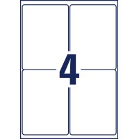 AVERY Zweckform Wetterfeste Versand-Etiketten, 199,6x143,5mm