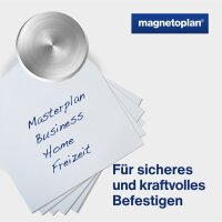 magnetoplan Aimant néodyme Discofix forte, 30 mm, argent