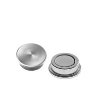 magnetoplan Aimant néodyme Discofix forte, 30 mm, argent