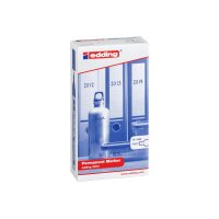 EDDING Permanent Marker 3000 1.5-3mm 3000-2 rot, 10...
