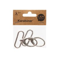 I AM CREATIVE Karabiner drehbar 4703.46 50x45mm 2 Stück