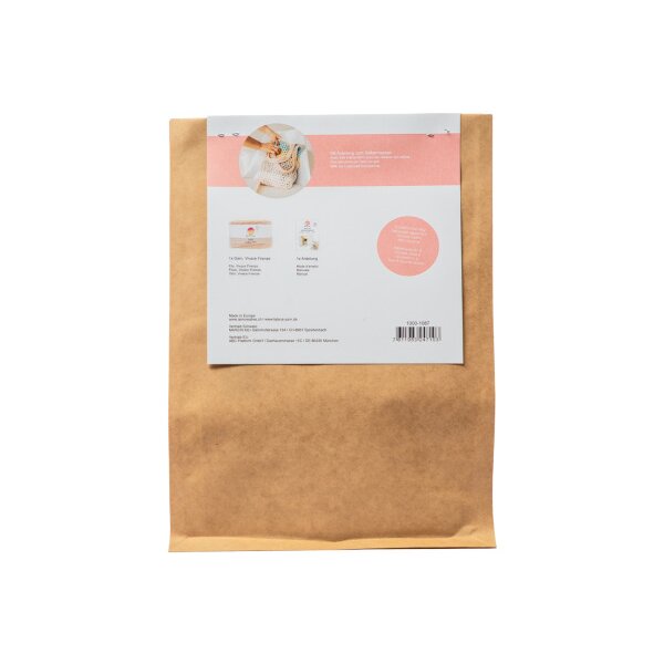 I AM CREATIVE Shopper DIY H&auml;kel Set 1000-1087 pastell