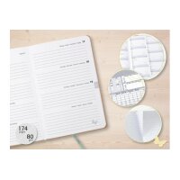 JOLIE Agenda Pure 2027 7J803 1S/2P sparkle leaves ML A5