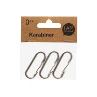 I AM CREATIVE Karabiner oval 4703.47 47x15mm 3 Stück
