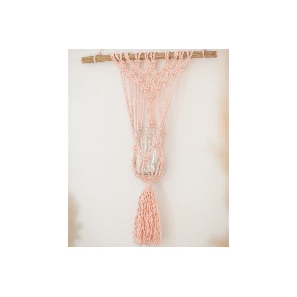 I AM CREATIVE Macrame Rope 6205.2 powder, 5mm, 330g