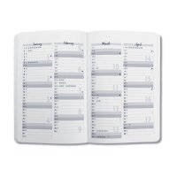 JOLIE Agenda Pure 2027 7J807 1S/2P blue floral ML A5