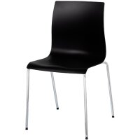 PAPERFLOW Chaise visiteur ARKO, set de 2, blanc