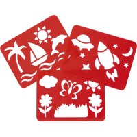 EBERHARD FABER Fenstermarker, 8er Kartonetui mit Schablonen