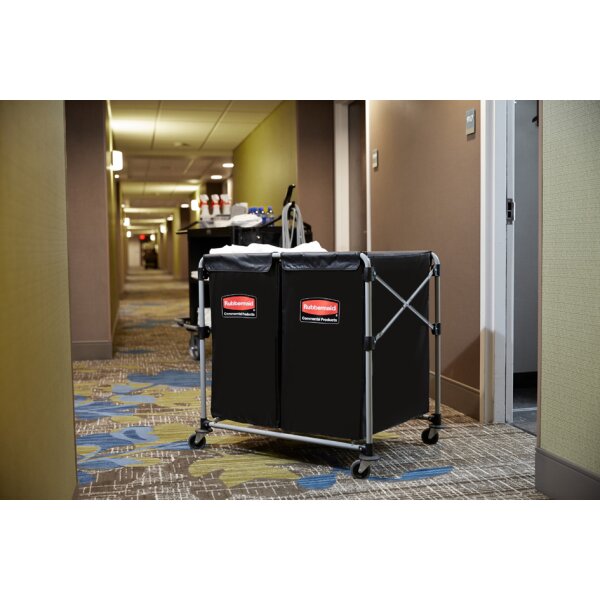 Rubbermaid Support pour chariot pliant X-Cart, 300 litres