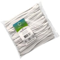 PAPSTAR Circulware Mehrweg-Messer, Länge: 185 mm, weiss