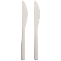 PAPSTAR Circulware Mehrweg-Messer, Länge: 185 mm, weiss