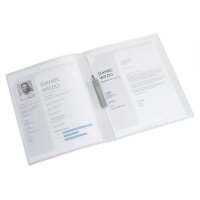 KOLMA Klemmhefter Tender A4 10.016.00 transparent, 2-teilig