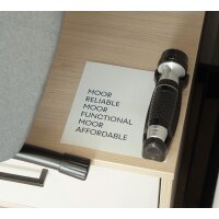 MOOR Lampe de poche MONDIAL, pour chambres dhôtels,...