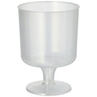 PAPSTAR Verre à vin en PP réutilisable, 0,2...