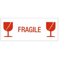 rillprint Hinweisetiketten "FRAGILE"