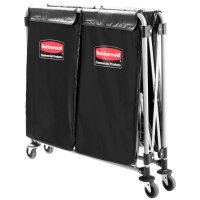 Rubbermaid Sack für Klappwagen X-Cart, 300 Liter, schwarz