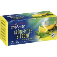 Messmer Thé vert citron, paquet de 25