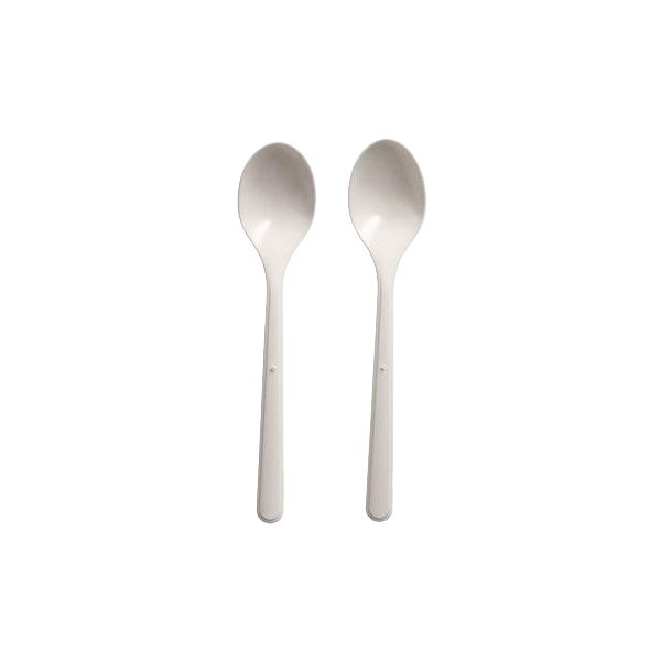 PAPSTAR Circulware Mehrweg-Kaffeelöffel, Länge: 130 mm, weiss