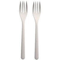 PAPSTAR Circulware Mehrweg-Gabeln, Länge: 185 mm, weiss