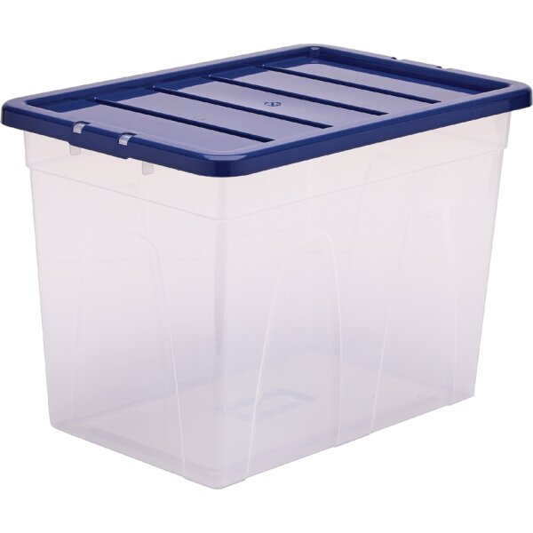Fellowes Aufbewahrungsbox BANKERS BOX, 64 Liter, transparent
