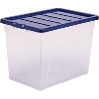 Fellowes Aufbewahrungsbox BANKERS BOX, 64 Liter, transparent