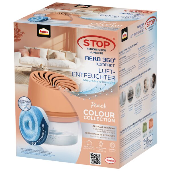 Pattex D&eacute;shumidificateur AERO 360 COMPACT, vert