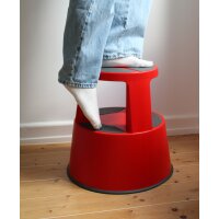 WEDO Tabouret marchepied SuperStep, en plastique, rouge