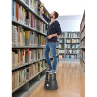 WEDO Tabouret marchepied SuperStep, en plastique, rouge