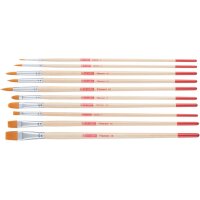 TALENS Öl- und Acrylpinselset 9099232M rund, flach,...