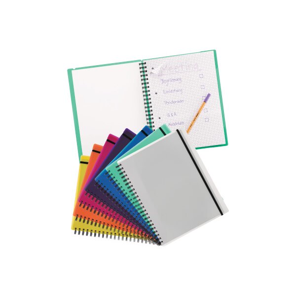 KOLMA Notizbuch Easy A4 06.550.04 rot