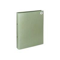 KOLMA Ringbuch Weizenstroh A4 02.090.01 grün 2-Ring...