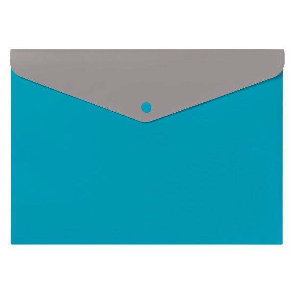 KOLMA Dokumententasche Doppia A5 08.159.20 blau/grau