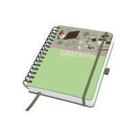 JOLIE Carnet Sprial A5 JN654 Garden Love blanco 240 p.