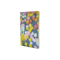 PAPERBLANKS Notizheft A5 CBD6271 Chrysanthemen liniert 80 S.