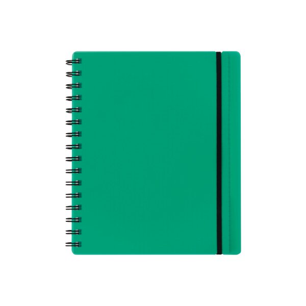KOLMA Carnet Easy KolmaFlex A5 06.551.01 vert, quadrillé 5mm 100 flls.