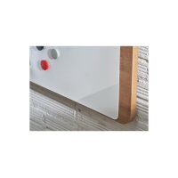 BEREC Tableau blanc bois NAT6420 laqué 75x115cm