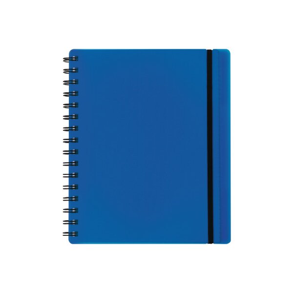 KOLMA Cahier spir.EASY KolmaFlex A5 06.551.05 bleu, quadrill&eacute; 5mm 100 feuil.