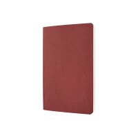 SIGEL Notizbuch Re-up Tea A5 RU202 rot kariert 100 S.