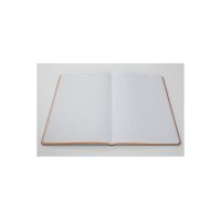 SIGEL Notizbuch Linescape A5 LS200 grau/orange kariert...