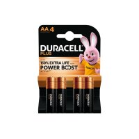 DURACELL Batterie Plus MN1500 4-176027 AA, LR6 4 Stk.