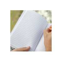 SIGEL Notizbuch Re-up Tea A5 RU201 kalkweiss liniert 100 S.