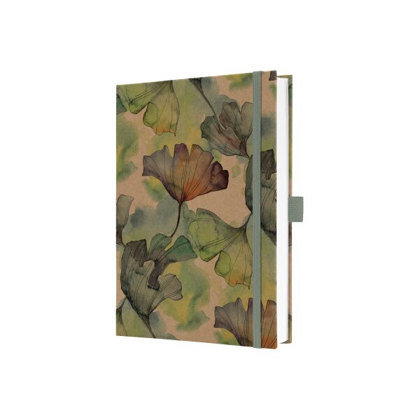 JOLIE Notizbuch A5 JN857 Pure Ginkgo liniert 192 S.