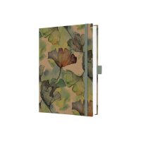 JOLIE Notizbuch A5 JN857 Pure Ginkgo liniert 192 S.